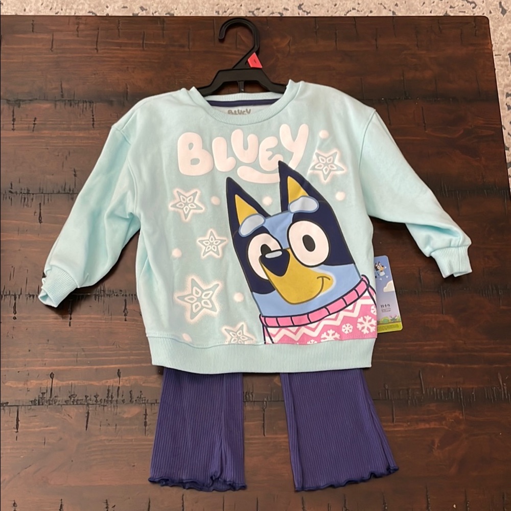Bluey Kids Sweatshirt and Pants Set